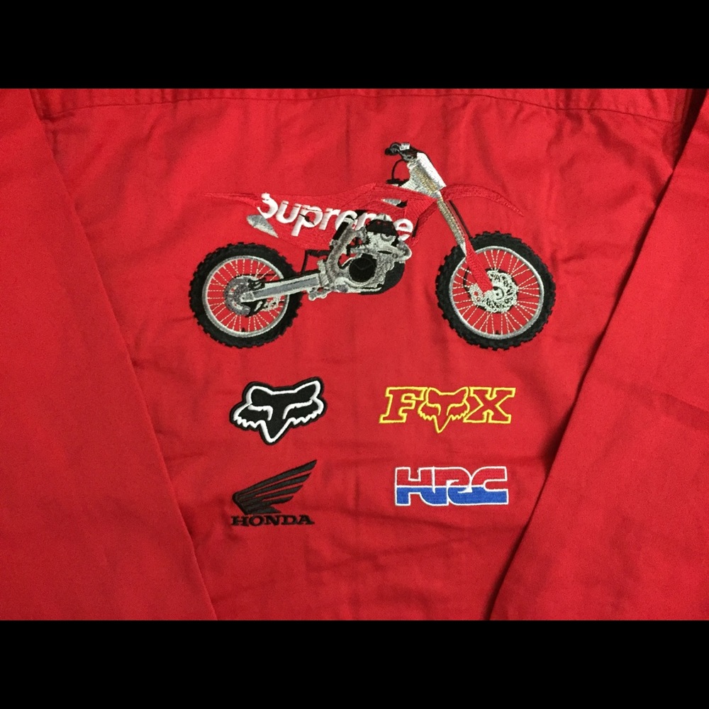 Supreme Honda/Fox Racing Work Shirt
